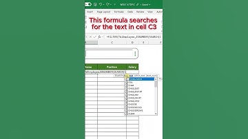 Quick way to Search Data in Excel