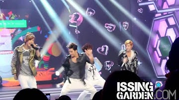 [Fancam] EXO - Two Moons - Lay, Kai, Chanyeol & Kris - 120703 Happy Camp