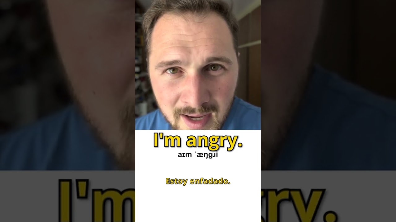 ¿Cómo se dice ESTOY ENFADADO en inglés? YouTube ¿Cómo se dice ESTOY ENFADADO en inglés? YouTube