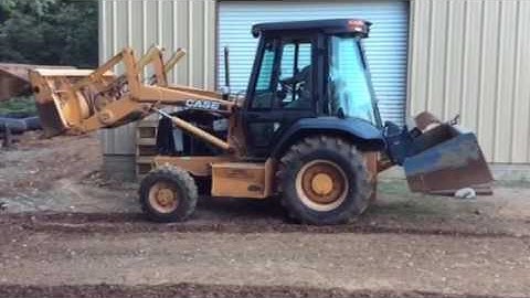 2004 Case 570MXT 4x4 skip loader