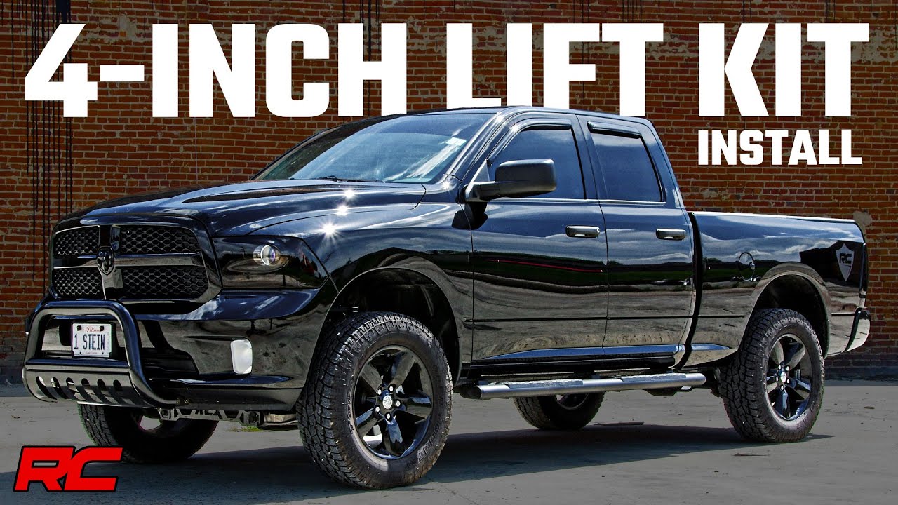 Installing 2012-2014 Ram 1500 4-inch Suspension Lift Kit by Rough