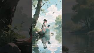 Whispering Songs of Nature call my name where the crane takes wing 🧘#asianfolkmusic #music