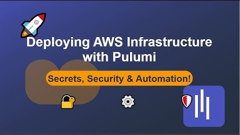 🚀 Deploying AWS Infrastructure with Pulumi | Secrets, Security & Automation! 🔐☁️
