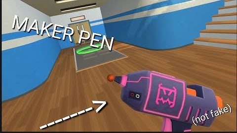 HOW TO GET MAKERPEN IN THE REC CENTER IN REC ROOM! | Rec room Vr |