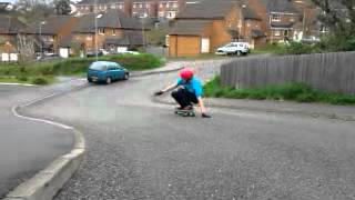longboard slide: 720