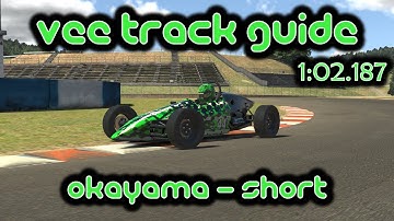 iRacing Track Guide Okayama - Short | Formula Vee | 1:02.187