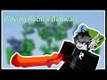 *MY FIRST RECORDED BEDWARS GAME* (Roblox Bedwars gameplay and weird moments)