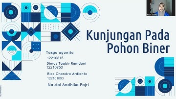 STRUKTUR DATA (KUNJUNGAN PADA POHON BINER)