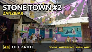 4K Stone Town Zanzibar Walking tour