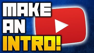 HOW TO MAKE YOUR YOUTUBE INTRO (FREE AND EASY) 2017