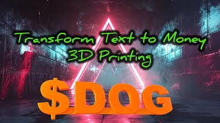 Famous Transform Text into Stunning 3D Creations and Make Money! Wealth