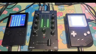 Analogue Pocket vs Gameboy Classic sound test (LSDJ)