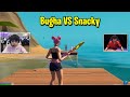 Snacky vs bugha 1v1 fights
