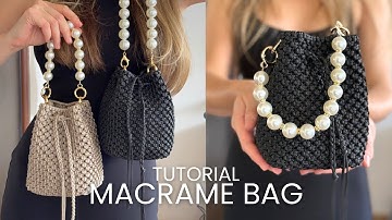 DIY Macrame Bag Tutorial