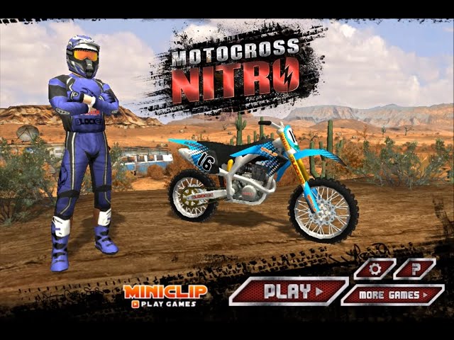 Motocross Nitro gameplay - Jogos Gratis Pro 