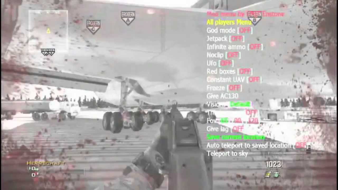 [MW3/PS3] Mod Menu PS3 1.23 All Players