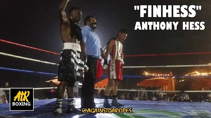 ANTHONY "FIHNESS" HESS  FULL FIGHT (Improves to 3-...
