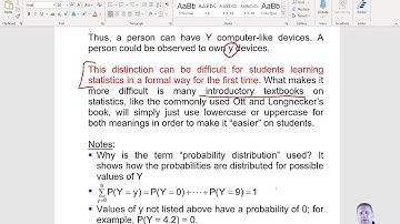 Introduction to Mathematical Statistics: Probability (discrete random variables)
