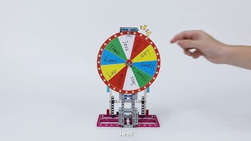 Play Lucky Wheel with Matatalab VinciBot Coding Robot Set Who is the Luckiest Today
