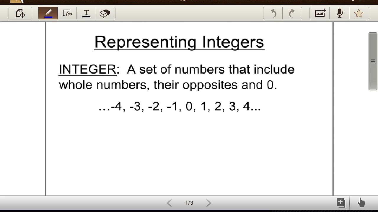 Representing Integers - YouTube