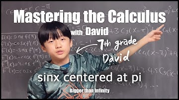 Taylor series sinx centered at pi