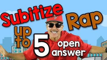 Subitize Up to 5 (soo-bi-tize) | Open Answer | Math Song For Kids | Jack Hartmann