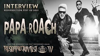 Interview With Papa Roach - Resurrection Fest Eg 2023