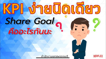 KPI ง่ายนิดเดียว ตอน Share Goal | Chalerm Special QA Hackathon 2022 by Nerflex