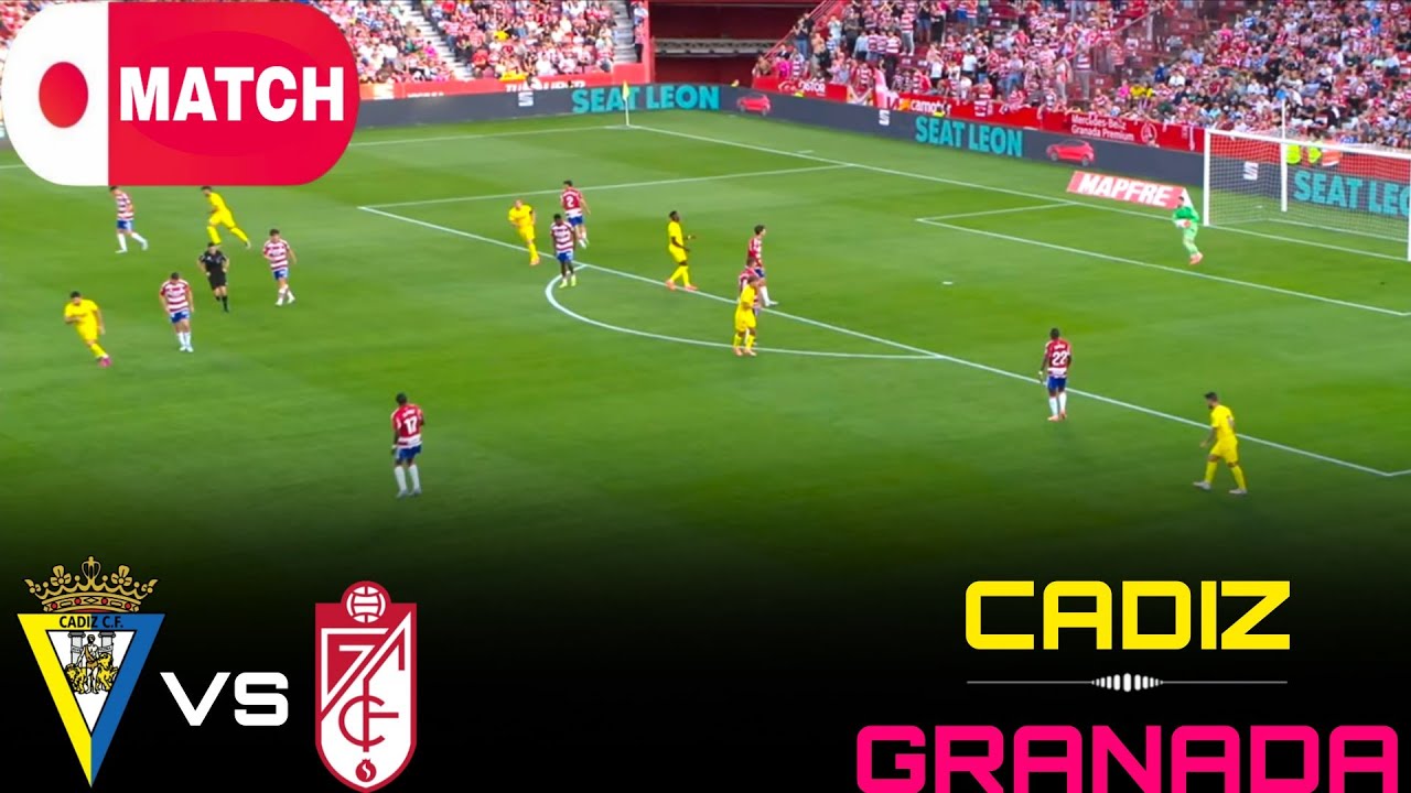 LIVE : Cádiz vs Granada Live Stream / Spanish LALIGA 2 Match - 2026
