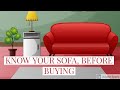 BUYING A SOFA THEN WATCH THIS.| TOP 10 SOFAS | INTERIOR DESIGN LESSONS | HOW TO CHOOSE RIGHT SOFA