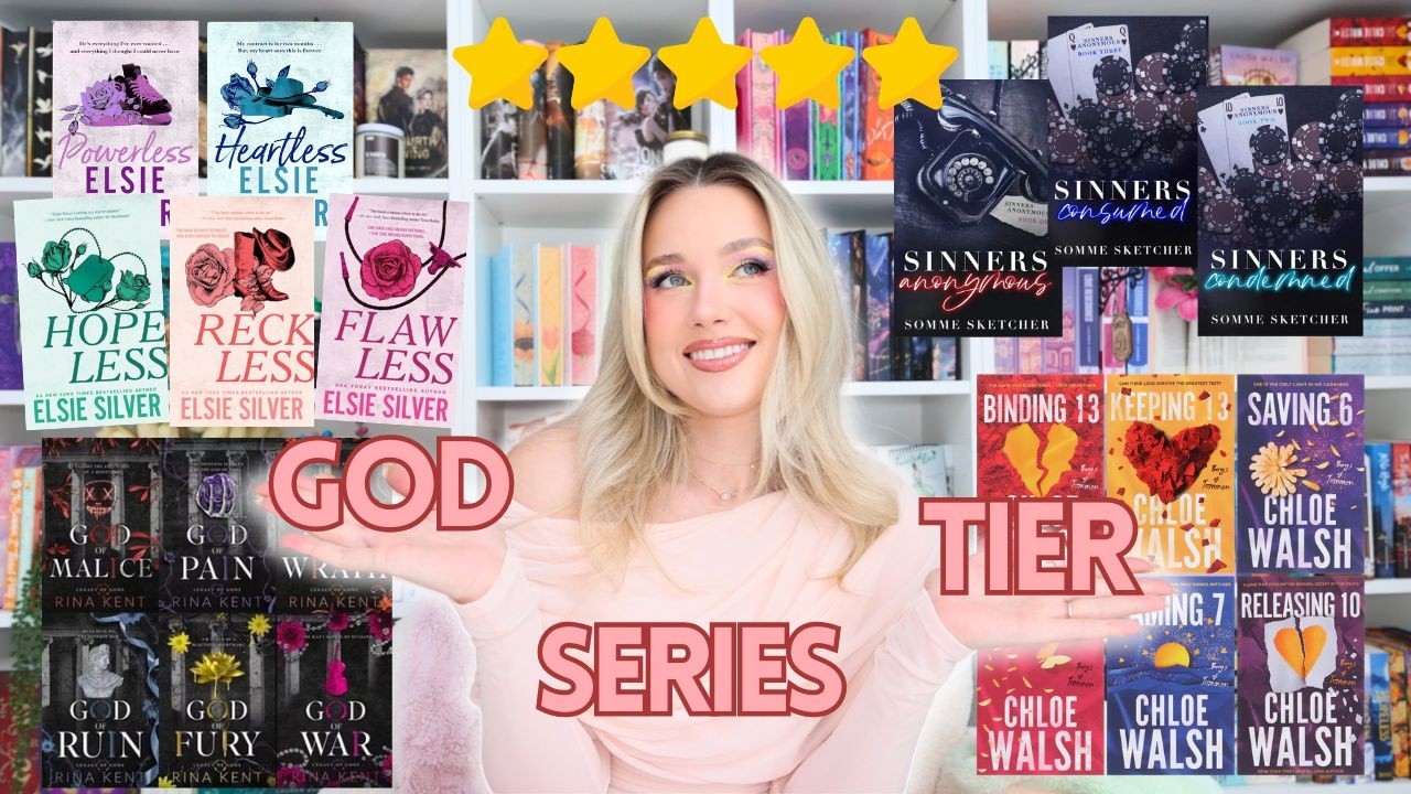 MY GOD TIER BOOK SERIES! 5 stars only ⭐️