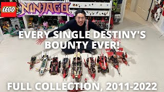 Every LEGO Ninjago Destiny's Bounty (20112022)  Land, Hydro, Legacy, and More!