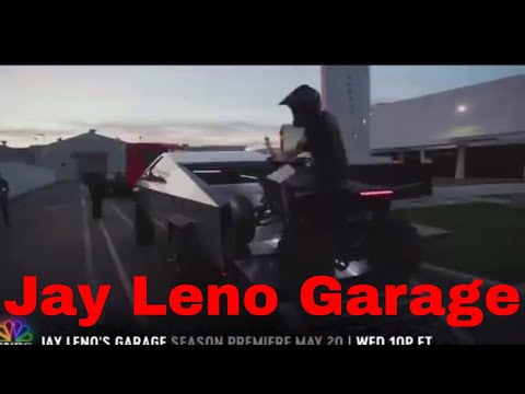 Jay Leno Garage Wild Tesla Cybertruck Ride With Elon Musk
