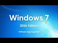 لقد قمت بإعادة تصميم Windows 7 لأن Microsoft لن تفعل ذلك إصدار 2026 لقد قمت بإعادة تصميم Windows 7 لأن Microsoft لن تفعل ذلك إصدار 2026