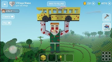 Zombie attack School Bus - Block Craft 3d: Building Simulator Games for Free