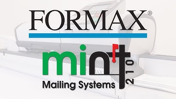 Formax Mint 210 Series Mailing System