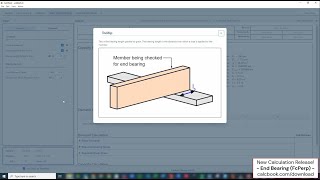 NEW CALC RELEASE! | Timber End Bearing Check
