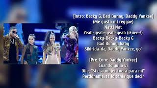 Daddy Yankee ft. Bad Bunny, Natti Natasha & Becky G - Dura (REMIX) (LETRA Y DESCARGA)
