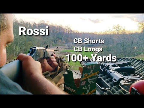 CB Shorts & CB Longs 100+ yards Accurately Rossi .22