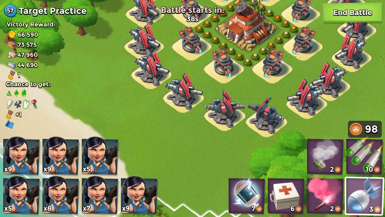 Boom Beach - NPC - Target Practice