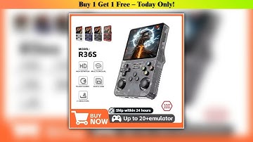 Open Source R36s — First Look (2025): Open Source R36S Retro Handheld Video Game Console