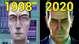 Evolution of Half-Life Games 1998-2020