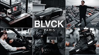 BLVCK PARIS Presets - Lightroom Mobile Presets DNG | Black Tone Preset | Black Preset screenshot 4