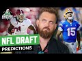 NFL Draft Predictions + Mock Chalk, Bijan Watch | Fantasy Football 2023 - Ep. 1398