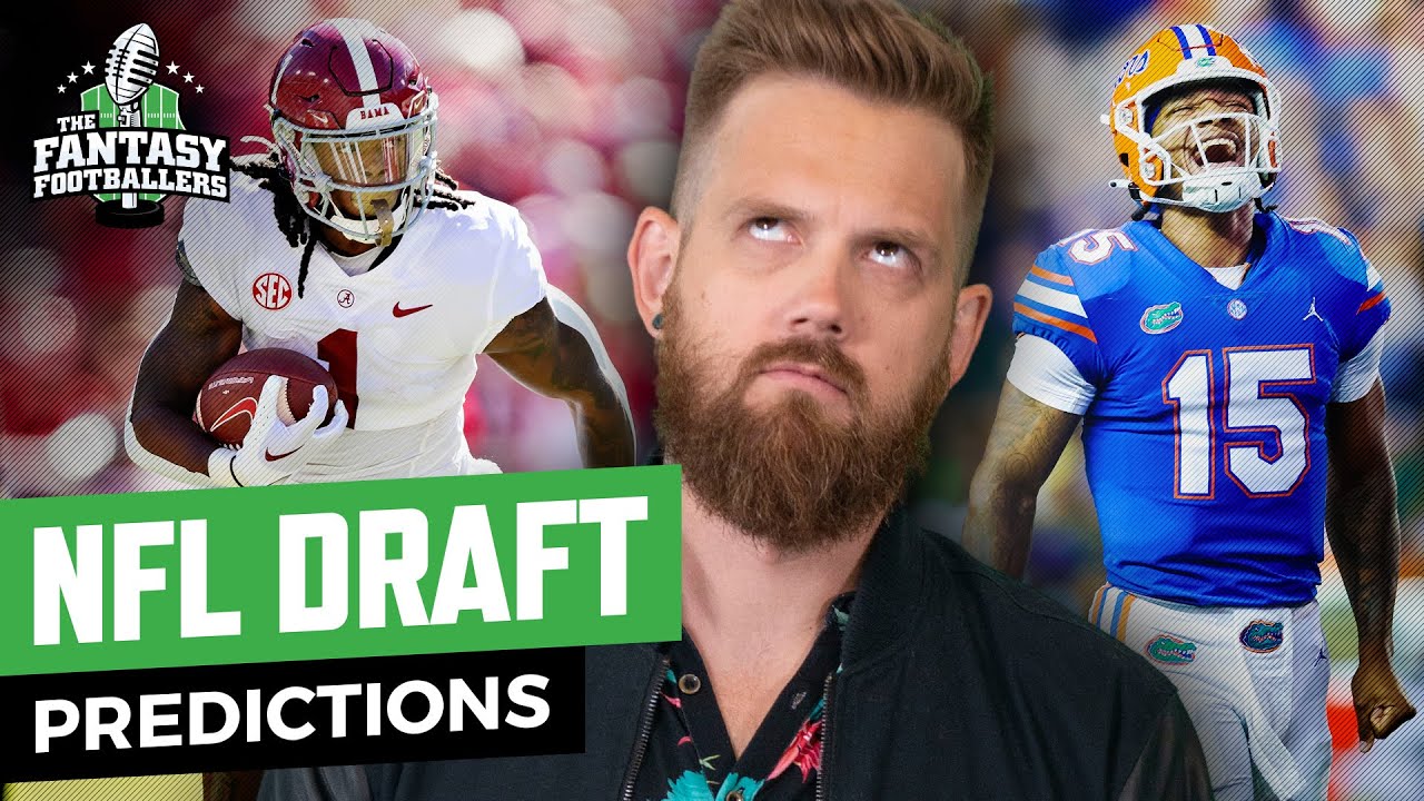 The Fantasy Footballers' 2023 NFL Draft Predictions - Fantasy Footballers  Podcast