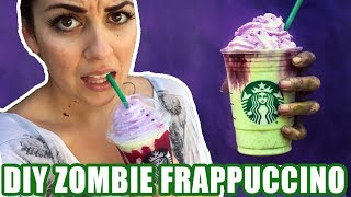 DIY Healthy Starbucks Zombie Frappuccino + Taste Test