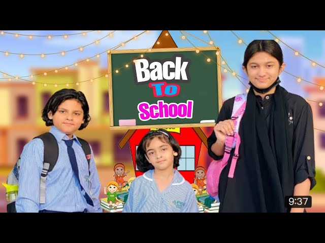 Back To School 🏫 || Turning Point 😃 || Motivational Story || @MUSATANVEER class=