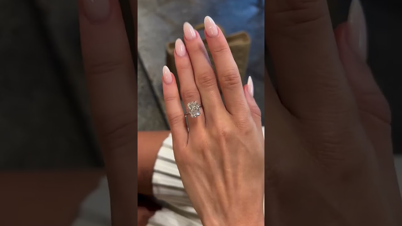 5.03 carats of a *perfect* radiant cut lab diamond for $5,050 🙌🏼