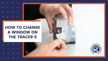 How to change a window on a Bruker TRACER 5