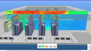 Vertical Temperature Distribution - Data Center